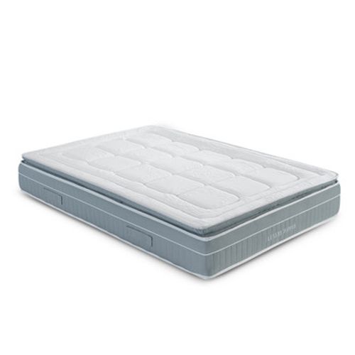 Matelas Ressorts Ensachés, 140x200cm, Luxury Avec Surmatelas Intégré, Épaisseur 30cm