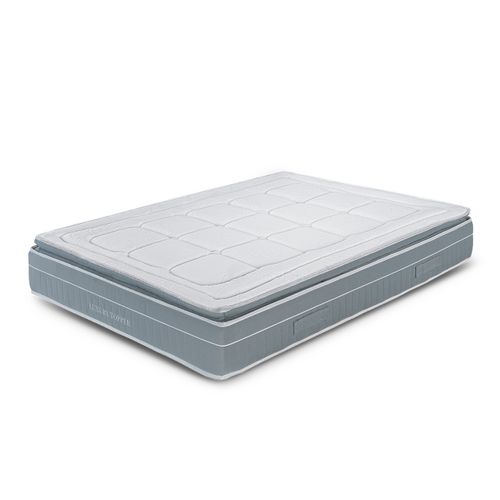 Matelas Ressorts Ensachés, 140x200cm, Luxury Avec Surmatelas Intégré, Épaisseur 30cm