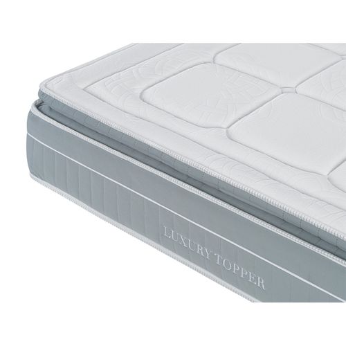 Matelas Ressorts Ensachés, 140x200cm, Luxury Avec Surmatelas Intégré, Épaisseur 30cm