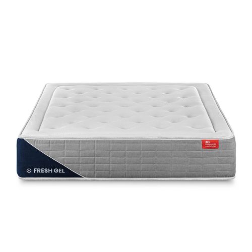 Matelas Mousse, 140x190cm, Fresh Gel, épaisseur 28cm