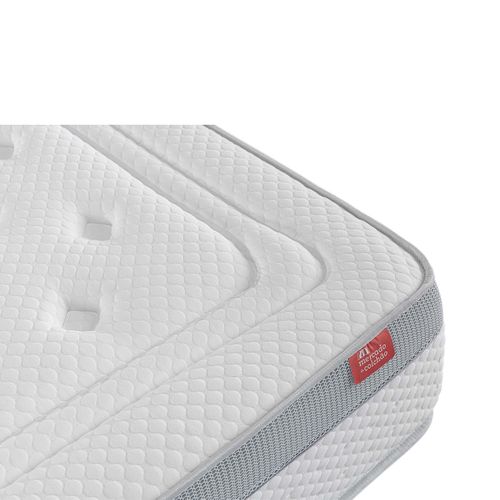 Matelas Ressorts Ensachés, 140x200cm, Noble Deluxe, épaisseur 30cm