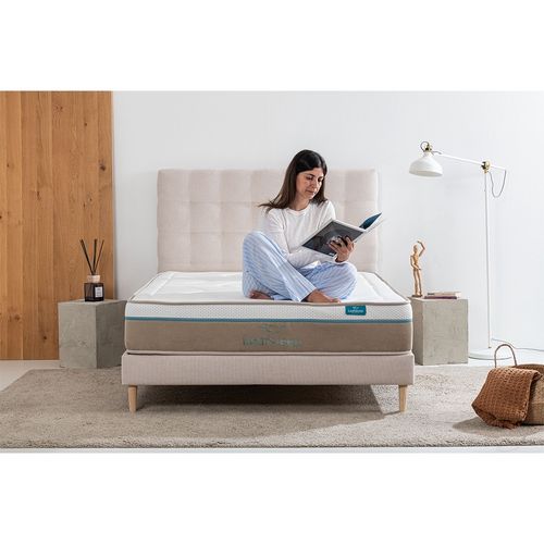 Matelas Ressorts Ensachés, 140x200cm, Spring Visco, Épaisseur 28cm