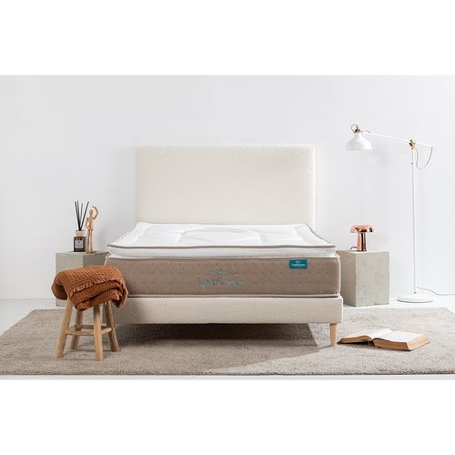 Matelas Ressorts Ensachés, 180x200cm, SPRING Avec Surmatelas Intégré, Épaisseur 28cm