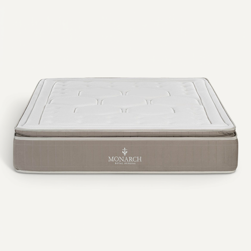 Matelas Ressorts Ensachés, 140x200cm, Deluxe Crown Avec Surmatelas Intégré, épaisseur 28cm