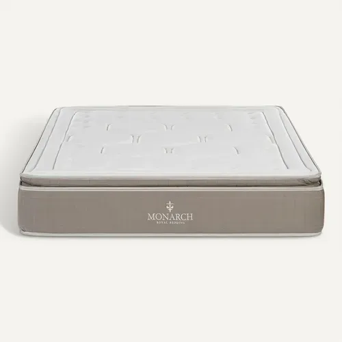 Matelas Ressorts Ensachés, 160x200cm, Deluxe Crown Avec Surmatelas Intégré, épaisseur 28cm