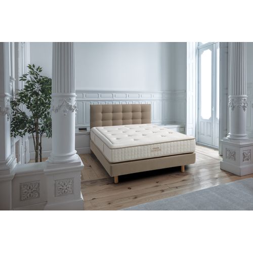 Tête de lit tissu L.200 cm FLEX ROYAL beige