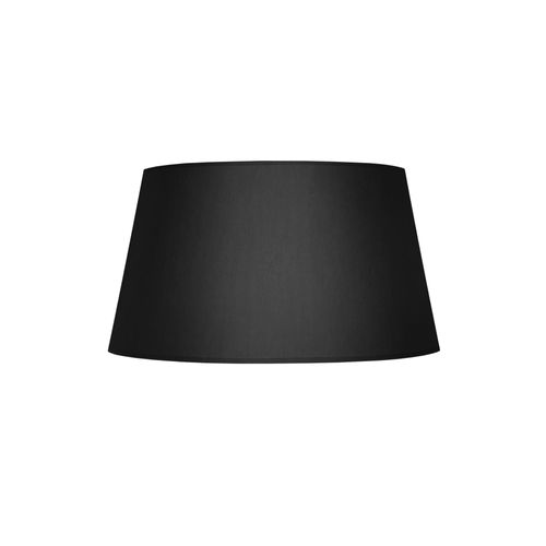 Abat-jour Tissu Noir Et Or à Clipser - Pour Petites Ampoules - 15x15x14 Cm - Décoration Luminaire Chaleureuse