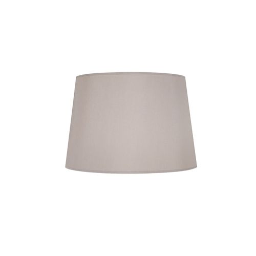 Abat-Jour Tambour Zoffany Samphire 20 Cm – Vintage Beige Et Gris Motif Fleurs – Fabrication Artisanale