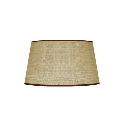 Abat-jour Tambour Zoffany Samphire 20 Cm – Gris, Fleurs & Plantes – Vintage