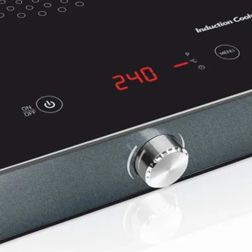 Plaque À Induction Pose Libre Hp-ind.002a Noir, Gris 1 Foyer