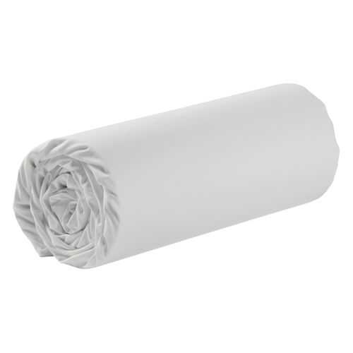 Drap housse blanc 140x200 cm NUIT FAUBOURG IENA vue 3/4