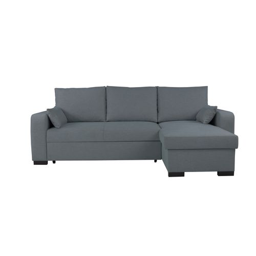 Canapé d'angle convertible BROADWAY II tissu anthracite