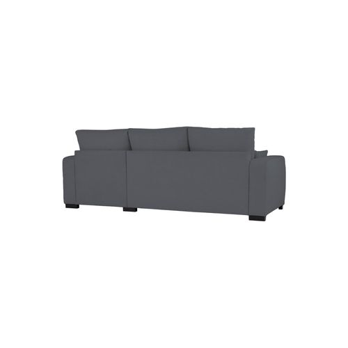 Canapé d'angle convertible BROADWAY II tissu anthracite
