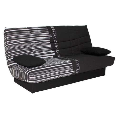 Banquette-lit clic-clac PORTO code barre noir