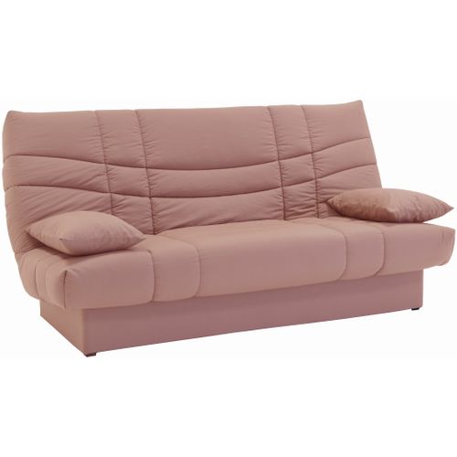 Banquette-lit clic-clac PORTO uni bois de rose