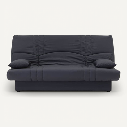Banquette Clic Clac 3 Places - Tissu Gris Anthracite -  L 190 X P 92 Cm - Dream - Style Contemporain