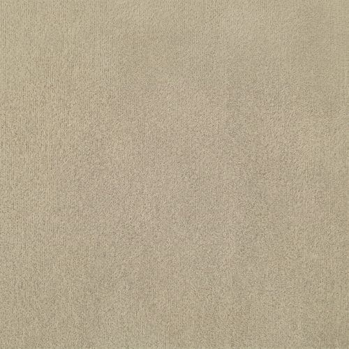 Fauteuil cabriolet et pouf CLAYTON tissu Soro camel