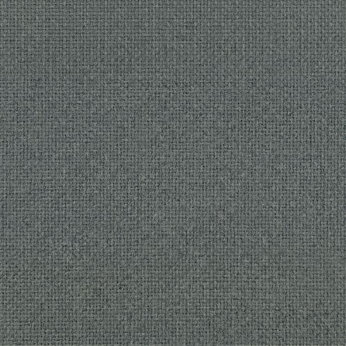 Fauteuil cabriolet et pouf CLAYTON II tissu guilty anthracite