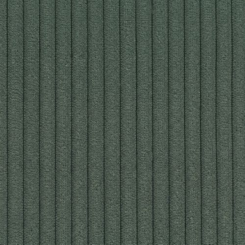 Fauteuil cabriolet et pouf CLAYTON II tissu lincoln vert