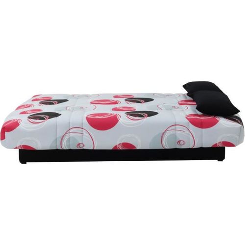 Clic Clac 3 Places Dream - Tissu 100% Coton Imprimé Planete - Couchage 125x190 Cm - L190 X P92 X H96