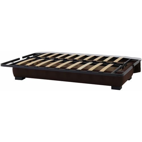 Banquette-lit clic-clac DALLAS tissu taupe