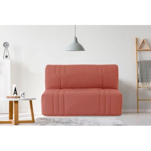 Banquette BZ Dream - Tissu 100% Coton Terracotta - Couchage 140x190 Cm