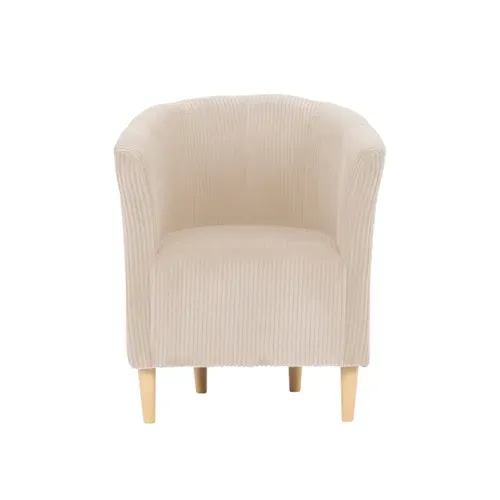Fauteuil cabriolet MAUD II tissu lincoln beige