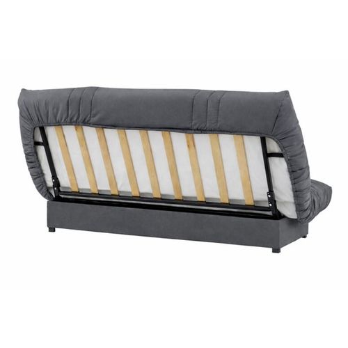 Canapé Clic-clac 3 Places Pixie Anthracite 190x90x92 Cm
