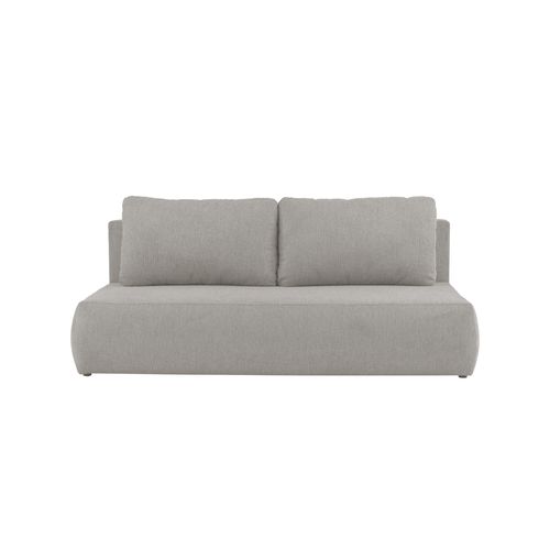 Banquette-lit ESMEE tissu beige vue de face