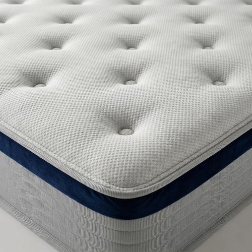 Ensemble matelas hybride 140x190 cm ép. 28 cm avec couette et 2 oreillers RIVER