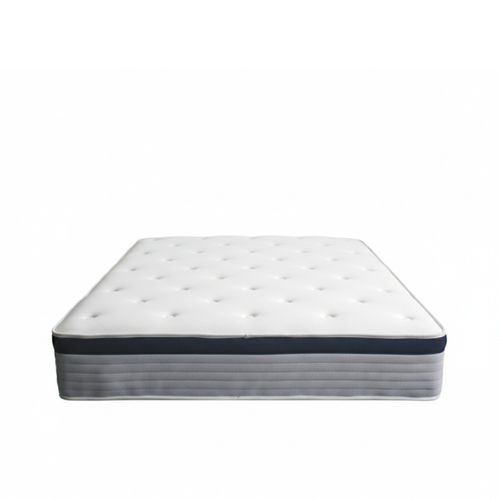 Ensemble matelas hybride 140x190 cm ép. 28 cm avec couette et 2 oreillers RIVER