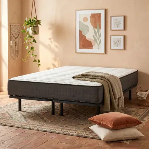 Matelas ressorts 140x190 cm avec mémoire de forme FARO ép.26 cm vue d'ambiance 1