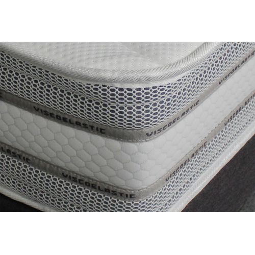 Matelas ressorts 140x190 cm avec mémoire de forme RIVOLI ép.23 cm
