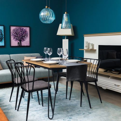 Chemin De Table En Lin, Imperméable, Réversible, Lavable En Machine, 30x120cm, Gris Foncé