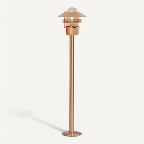 Potelet_ssl Blokhus  Cuivre Cuivre, H.92 - Ip54 - E27 / Extérieur