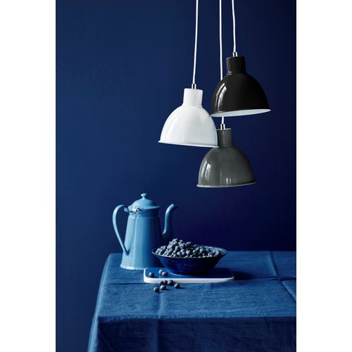 Suspension Pop  Métal Blanc, H.20 - Ip20 - E27 / Intérieur