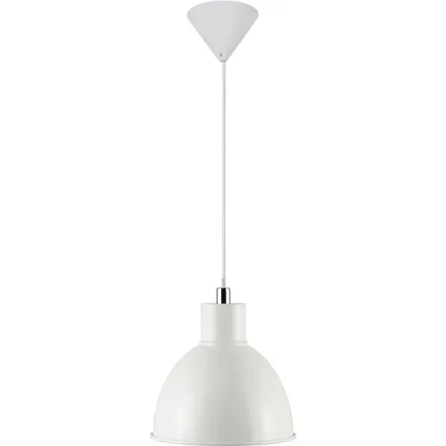 Suspension Pop  Métal Blanc, H.20 - Ip20 - E27 / Intérieur
