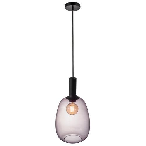 Suspension Alton 23 Verrerie Noir, H.43 - Ip20 - E27 / Intérieur
