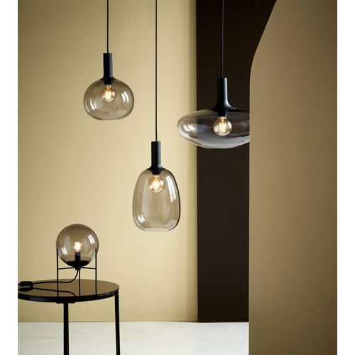 Suspension Alton 23 Verrerie Noir, H.43 - Ip20 - E27 / Intérieur