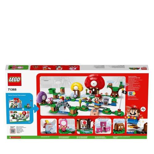 Super Mario™ 71368 Ensemble D'extension La Chasse Au Trésor De Toad