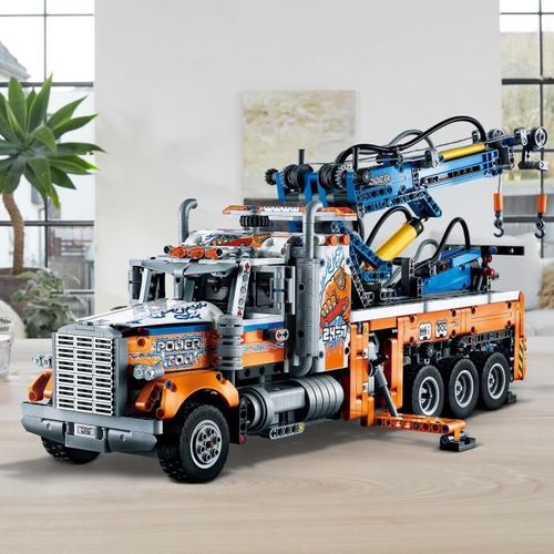 42128 Technic Le Camion De Remorquage Lourd Camion Jouet Avec Grue