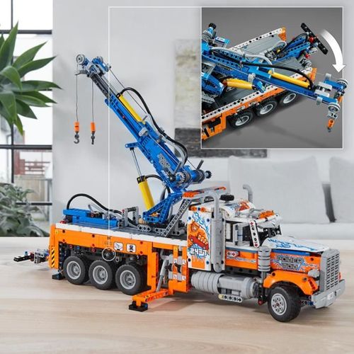 42128 Technic Le Camion De Remorquage Lourd Camion Jouet Avec Grue
