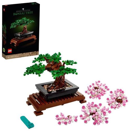 Creator Expert 10281 Bonsai Loisir Créatif Pour Adultes, Kit De Décoration Botanique Diy