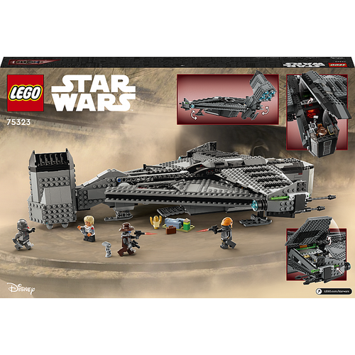 Star Wars 75323 Le Justifier, Jouet De Vaisseau Spatial, Construire, Figurine De Droide