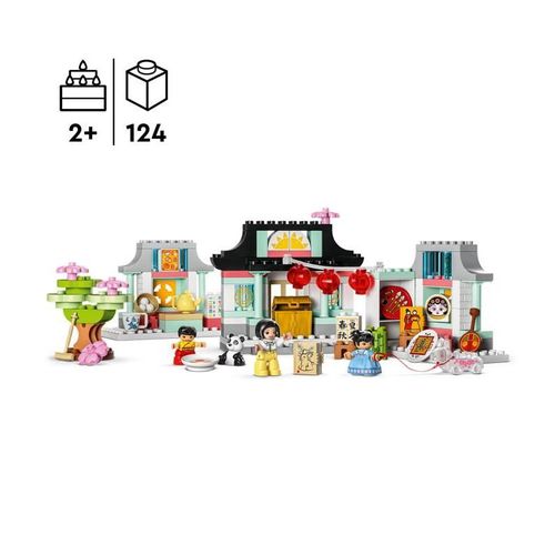 Duplo 10411 Découvrir La Culture Chinoise, Jouet Éducatif, Panda, Briques, Enfants 2 Ans