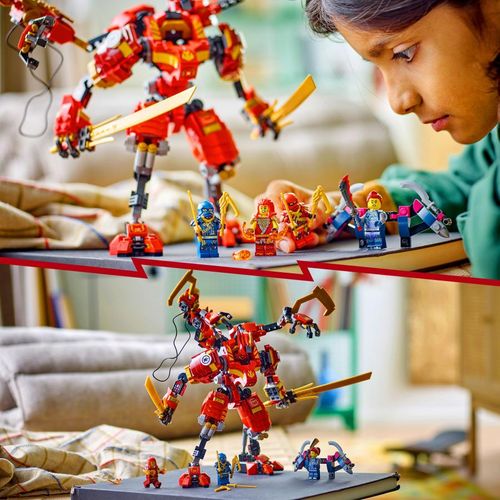 Lego® Ninjago® 71812 Le Robot Grimpeur Ninja De Kai