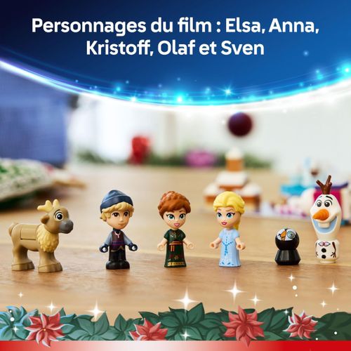 Calendrier De L’avent Disney Frozen 231 Pièces, Jeu De Construction