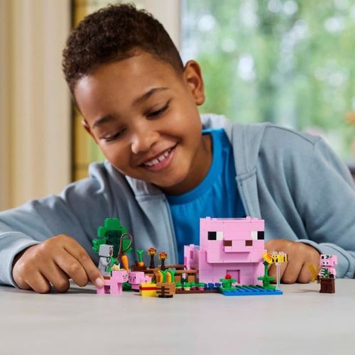 Maison De Porcelet, Biôme Forêt Lego Minecraft 21268, 238 Pièces