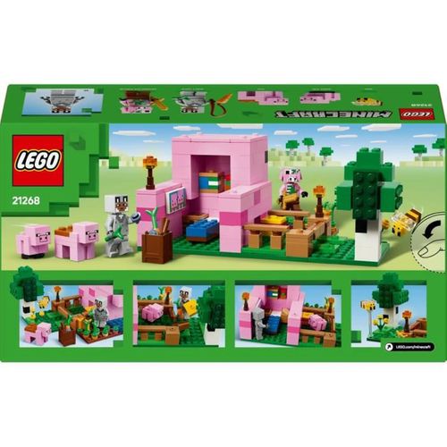 Maison De Porcelet, Biôme Forêt Lego Minecraft 21268, 238 Pièces