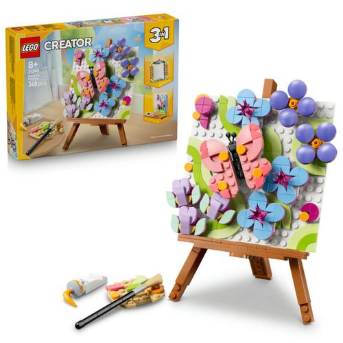Lego Creator 3-en-1 31390 Tableau Floral, 348 Pièces